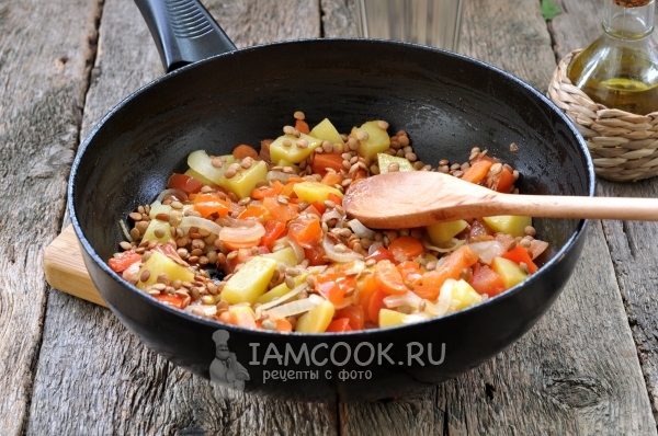 Всыпать чечевицу