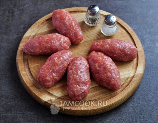 Сформировать котлеты