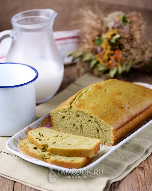 Фото простого кекса на молоке в духовке