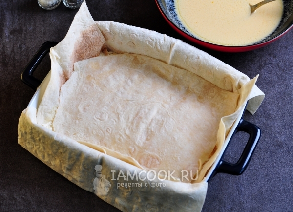 Накрыть сыр лавашем