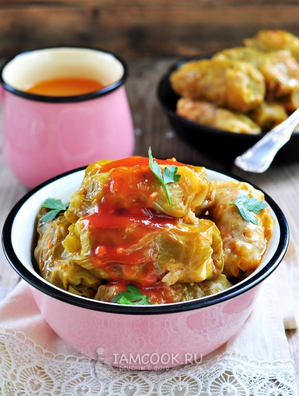 Фото диетических голубцов