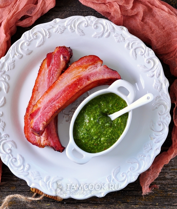 Рецепт песто из кинзы