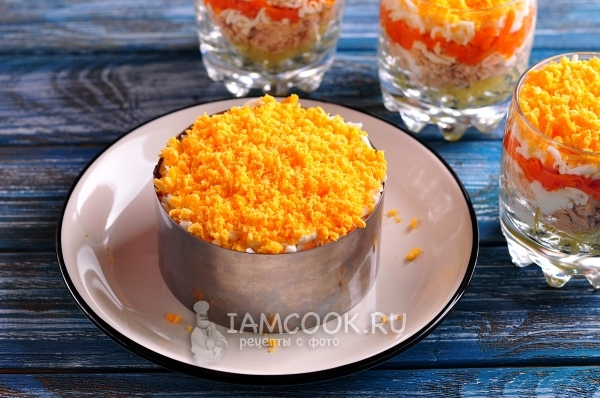 Посыпать желтком