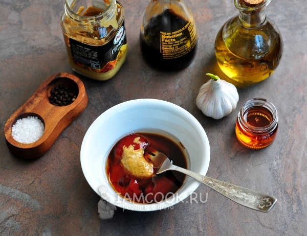 Соединить компоненты для маринада