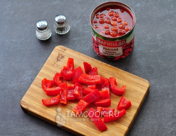 Порезать перец