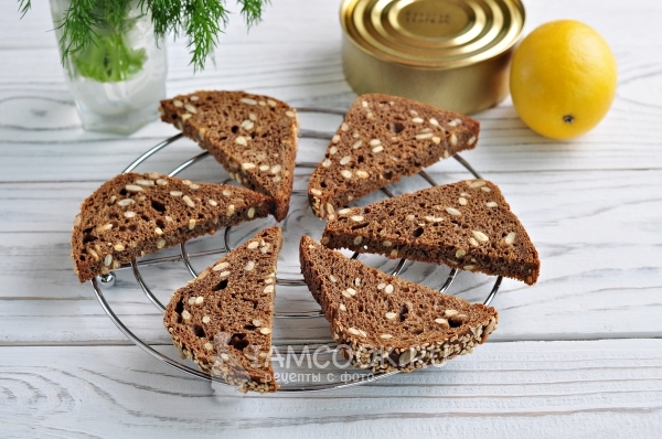 Подсушили хлеб