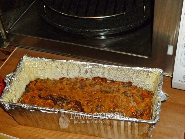 Испечь куриную запеканку