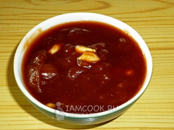 Абрикосовое варенье с какао и сливочным маслом