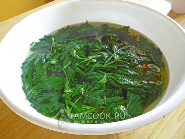 Промыть крапиву