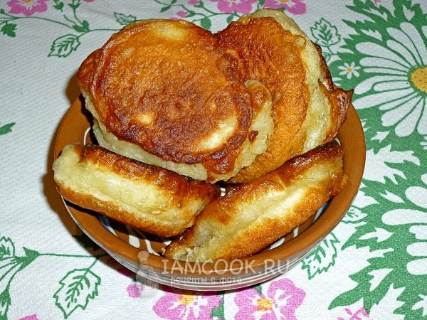 Рецепт жареных пирожков с абрикосами