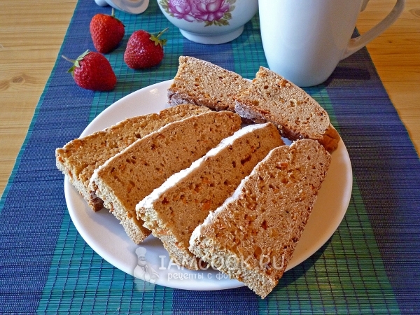 Пряная морковная коврижка