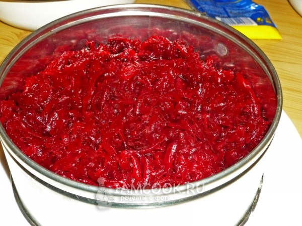 Выложить слой свеклы