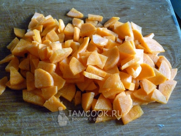 Порезать морковь