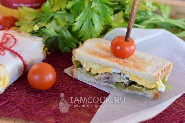 Фото рыбного сэндвича
