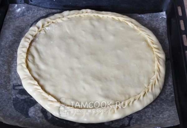 Защипнуть края