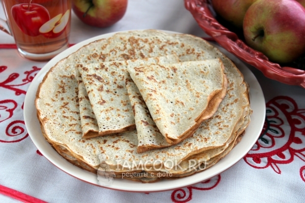 Блины овсяные рецепт