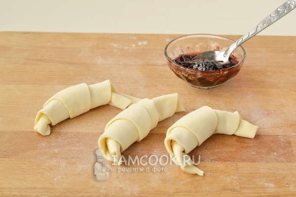 Заготовки для круассанов