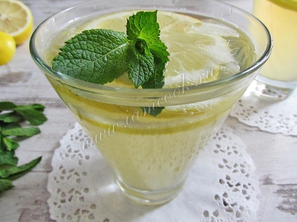 Рецепт домашнего лимонада