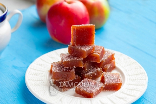 Рецепт мармелада из яблок в домашних условиях
