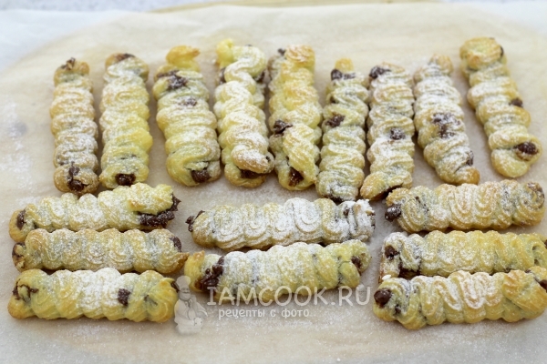 Готовые заварные трубочки