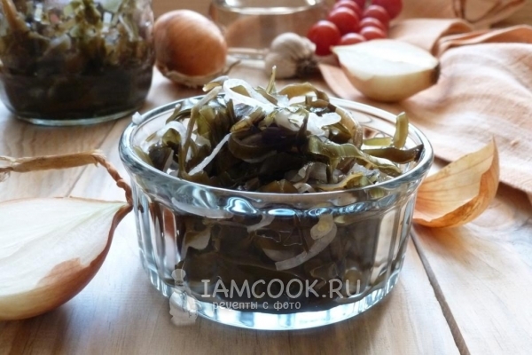 Фото маринованной морской капусты