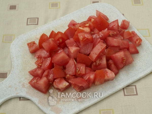 Порезать помидоры