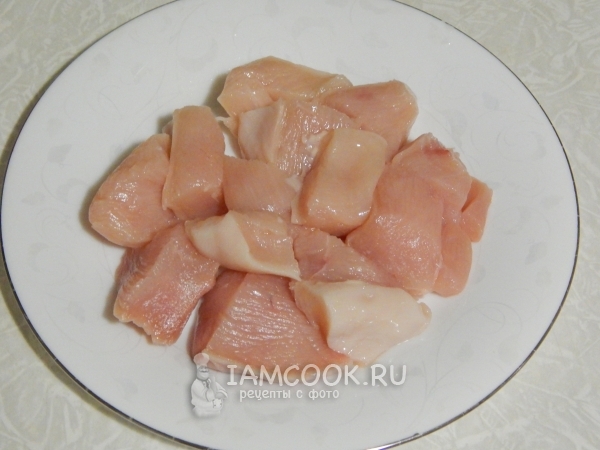 Порезать мясо