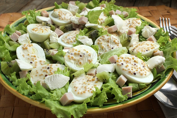 Рецепт оригинального яичного салата