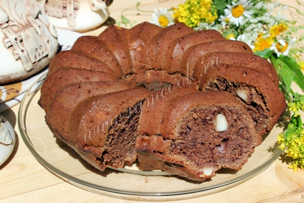 Рецепт кекса из кабачка