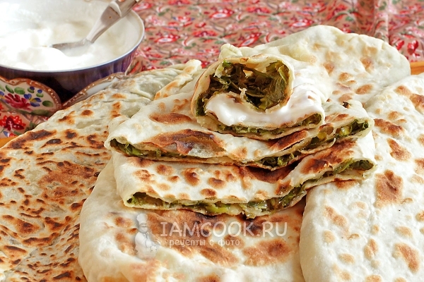 Фото лепешек с зеленью по-кавказски