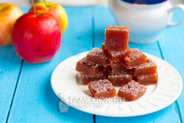 Фото мармелада из яблок в домашних условиях