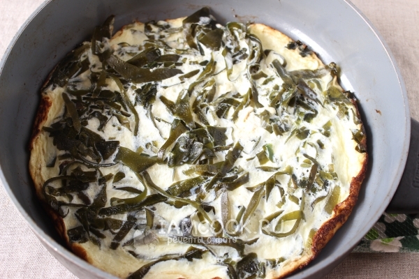 Пожарить омлет