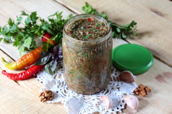 Рецепт абхазской аджики