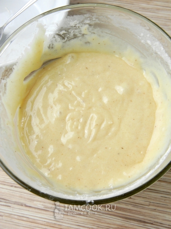 Размешать тесто