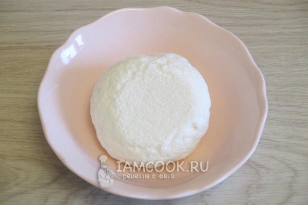 Фото домашнего творога из кефира