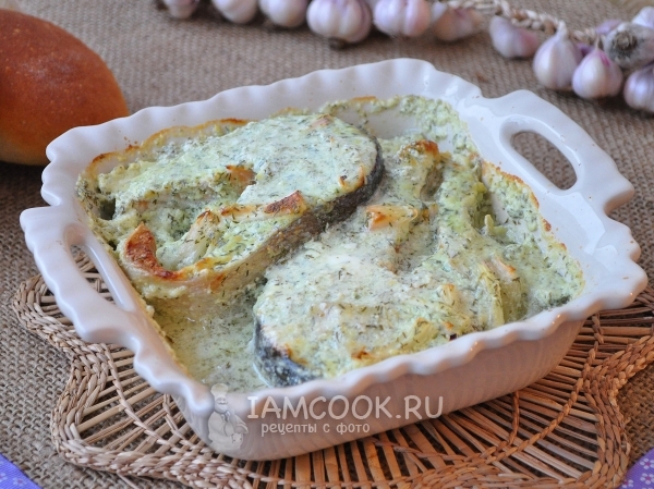 Фото лосося, запеченного в духовке