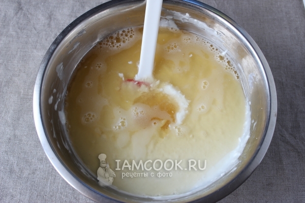 Влить желатин