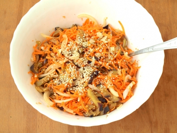 Фото баклажанов по корейски