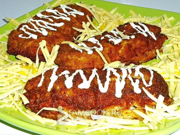 Фото отбивных в картофельной глазури