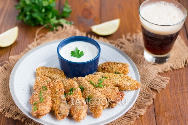 Готовый вегетарианский грибной шницель