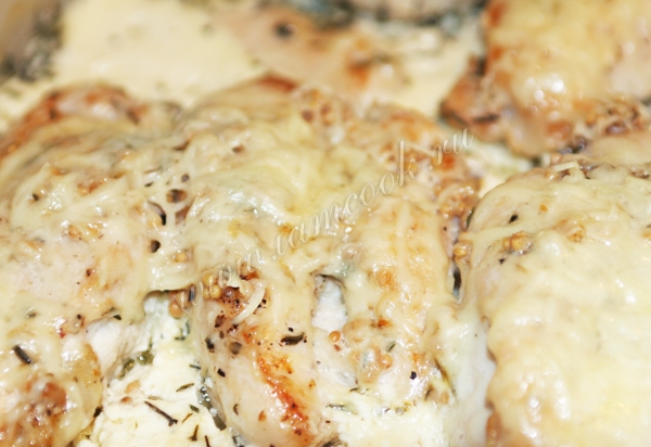 курица в сливочном соусе