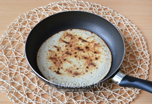 Пожарить корж