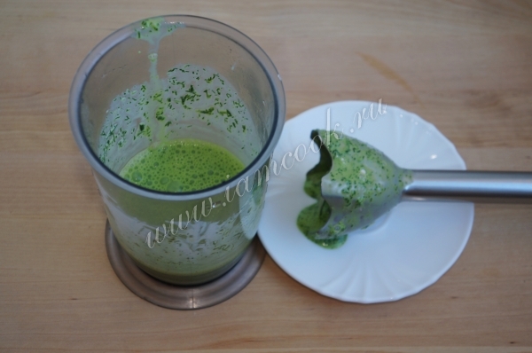 Размолоть укроп блендером