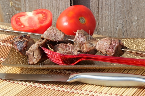 Рецепт шашлыка из говядины