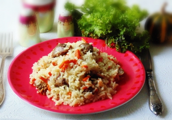 фото диетического плова