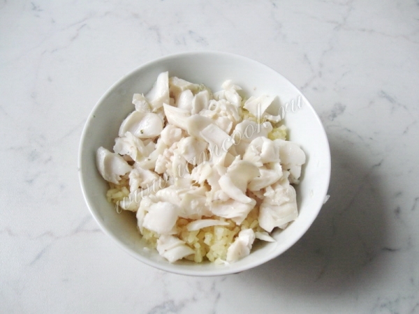 Рыба отварная