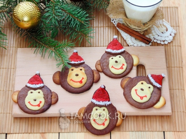 Готовое печенье «Обезьянка»