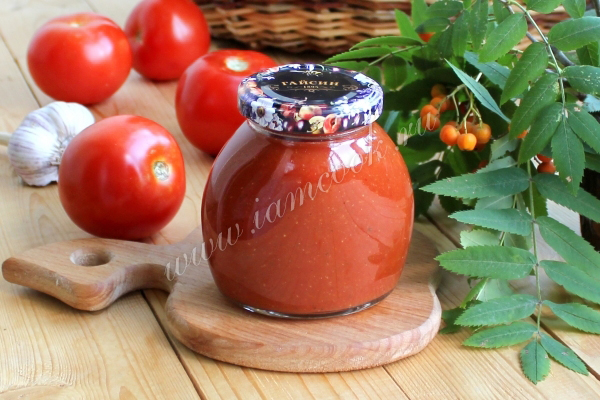 Рецепт домашнего кетчупа