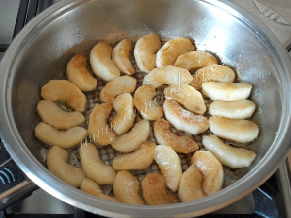 Яблоки в карамели, фото