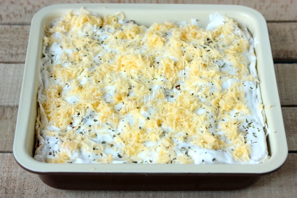 Последний слой ленивой лазаньи